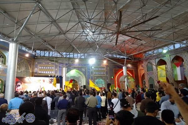 اجتماع‌ اعلان انزجار امت امام حسین (ع) استان مازندران از رژیم صهیونیستی در بابل