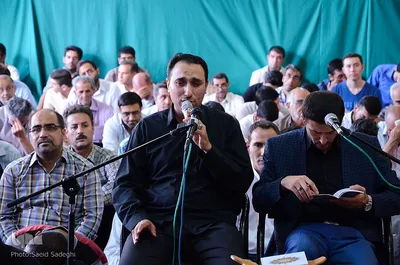 مراسم دعای پرفیض عرفه در آستان مقدس سید حمزه(ع) تبریز
