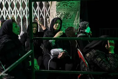 مراسم تاسوعای حسینی در امام زاده صالح(ع) تجریش