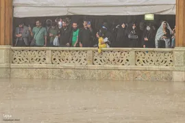 باران اردیبهشت در حرم شاهچراغ(ع)