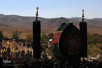 آیین عزاداری مردم روستای انجدان ـ اراک