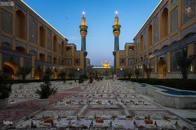 زائران و دلدادگان علوی،در شب عید بزرگ ولایت
