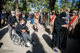 تشییع پیکر محمدجواد حسین‌دوست شهید مدافع امنیت