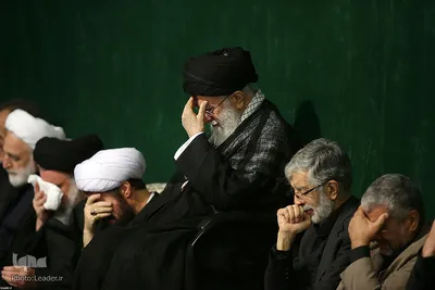 مراسم عزاداری شام غریبان در حسینیه امام خمینی(ره)