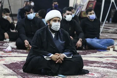مراسم بزرگداشت مرحوم آیت‌الله محمدسعيد حكيم، از مراجع نجف اشرف در اهواز