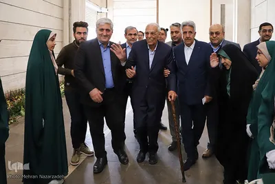 آیین نکوداشت خیّر ملی مدرسه ساز مردانی آذر‎