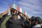 تشییع و خاکسپاری پیکر مطهر شهید گمنام‎