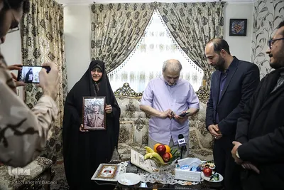 دیدار جامعه قرآنی با خانواده شهید اسماعیل میرزانژاد