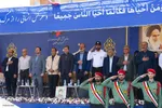 مراسم رژه ناوگان آتش‌نشانی اصفهان
