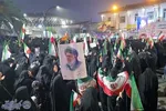 چهل و دومین شب از راهپیمایی و اجتماع مردم ولایت‌مدار شهرستان بابلسر‌