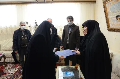 دیدار جهادگران دانشگاهی آذربایجان شرقی با خانواده شهید مدافع حرم «صمد فاتح نژاد‎‎»