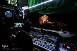 مراسم عزاداری شب شهادت امام جعفر صادق(ع)