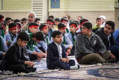 محفل انس با قرآن دانش آموزی در اهواز 