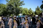 تشییع پیکر شهید مرزبانی «سعید رحمانی» در مشهد
