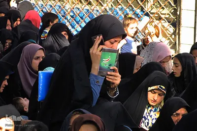 مراسم قرائت دعای روز عرفه در اراک