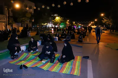 مراسم احیای شب بیست و یکم ماه رمضان در مشهد