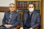 دیدار رئیس دانشگاه شهید مدنی با امام جمعه تبریز