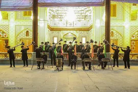 جشن ولادت امام زمان (عج) درحرم مطهر شاهچراغ (ع)