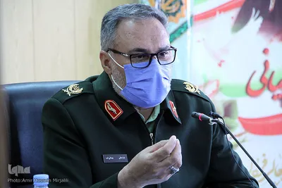 نشست خبری سردار بهدانی فرد فرمانده انتظامی استان یزد‎