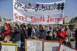 محله شیخ جراح میں چار فلسطینی زخمی