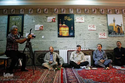 دیدار جامعه قرآنی با خانواده شهید حمید سیاح نظری
