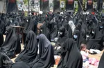 اقامه نماز ظهر عاشورا در مصلی امام (ره) تبریز‎‎