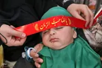 همایش شیرخوارگان حسینی در  حرم مطهر شاهچراغ(ع)