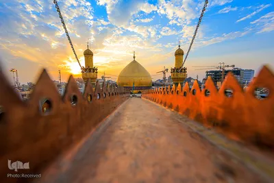 حال و هوای بارگاه علوی در آستانه میلاد امام علی(ع)