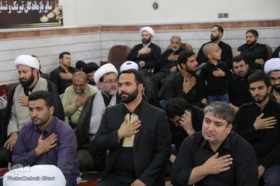 مراسم چهلمین روز شهادت جهادگر انقلابی و خادم قرآنی حجت‌الاسلام سید مهدی تقوی
