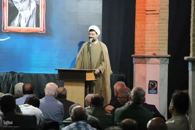 مراسم سالگرد ارتحال آیت الله سید رضا فاضلیان و آیت الله جلال الدین گنبدی