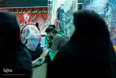 تعزیه خوانی در میدان جانباز مشهد