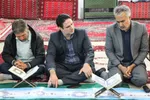 کرسی تلاوت قرآن در ملایر در حمایت از مردم مظلوم فلسطین