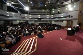 مراسم نخستین سالگرد رحلت علامه حسن زاده آملی «علامه ذوالفنون» در کتابخانه ملی ایران
