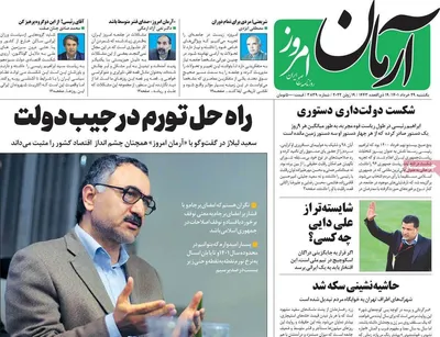روزنامه آرمان امروز