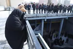 آیین بدرقه و وداع با پیشکسوت شعر و ادب ایران استاد علی نظمی‎