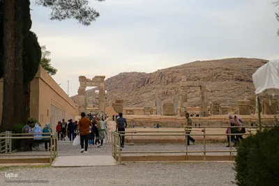 تخت جمشید میزبان مهمانان نورورزی