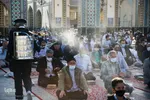 نماز عید فطر در حرم مطهر رضوی
