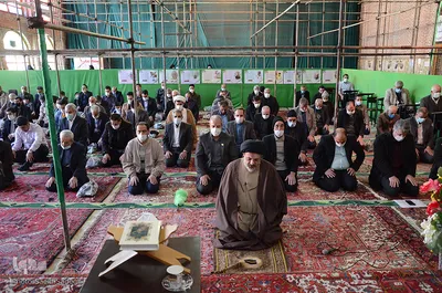 مراسم تحویل سال نو در آستان مقدس امامزاده سید حمزه(ع)‎ - تبریز