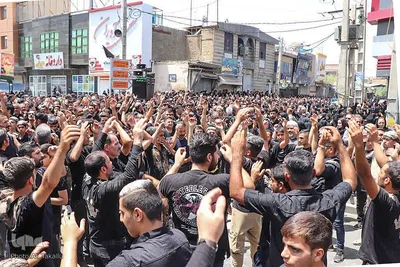 عزاداری عاشقان حسینی شهرستان ملایر‎ در عاشورا