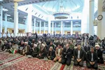 مراسم سالروز ورود امام(ره) در حرم مطهر شاهچراغ(ع)