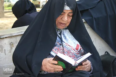 مراسم دعای عرفه در آستان مقدس امامزاده معصوم(ع)