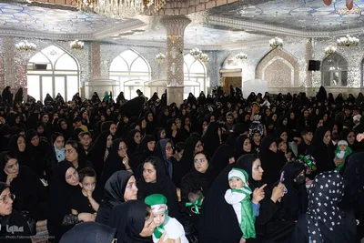 مراسم شیرخوارگان حسینی در نایین