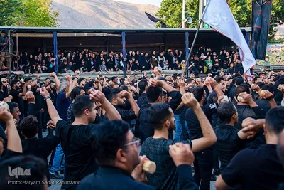 عزاداری سنتی چک چکو در استهبان
