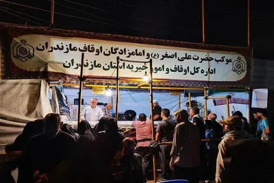 گزارش تصویری فعالیت موکب اوقاف مازندران در شهر مقدس سامرا