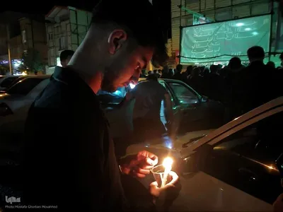 مراسم شام غریبان حسینی در اهر