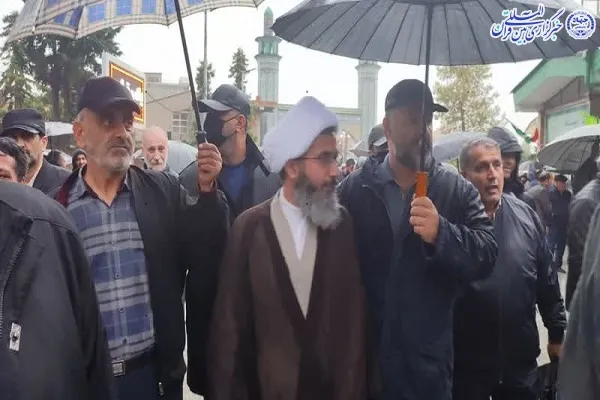 «آیین تشییع پیکر مطهر شهدای تروریستی آمل»