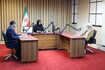 نشست نماینده ولی فقیه در مازندران با مدر کل صدا و سیمای مازندران