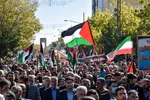 راهپیمایی مردمی حمایت از کودکان و زنان مظلوم غزه در چهارمحال و بختیاری