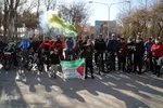 راهپیمایی خودرویی و موتوری 22 بهمن در اهر