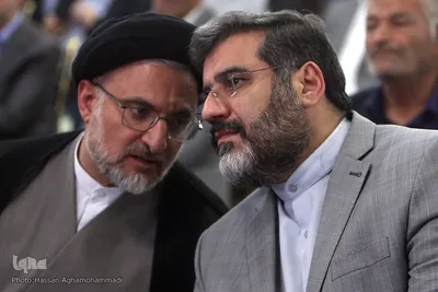  محمدمهدی اسماعیلی، وزیر فرهنگ و ارشاد اسلامی و حجت‌الاسلام والمسلمین مهدی خاموشی، رئیس سازمان اوقاف و امور خیریه